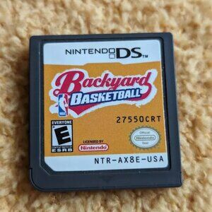 Backyard Basketball NBA Nintendo DS 2ds 3ds Game AUTHENTIC Tested Works Rare
